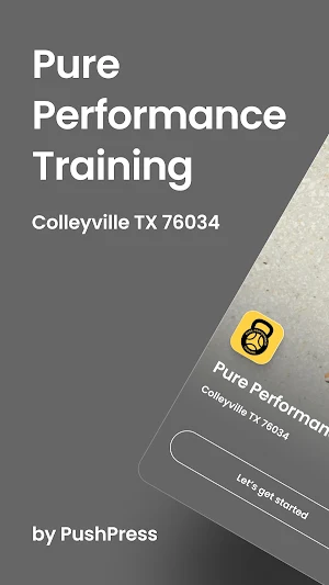 Pure Performance Training Screenshot 0