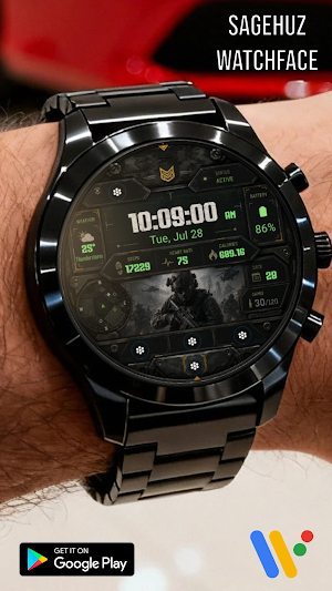 A130 FPS Game WatchFace Screenshot 3