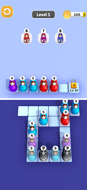 Matryoshka Merge Screenshot 2
