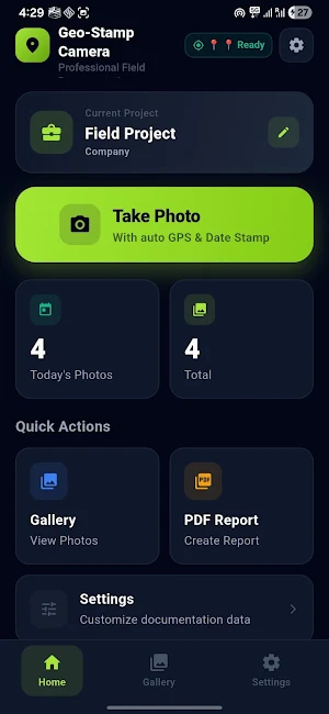 Geo-Stamp Camera Screenshot 0