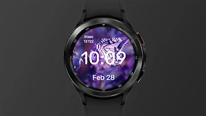 Butterfly in Lilac Watch Face Screenshot 2