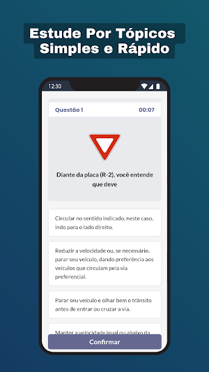 Simulado Detran 2024 Screenshot 1