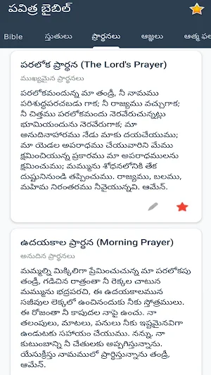 Telugu Holy Bible Screenshot 2