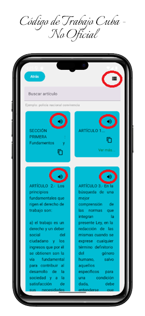 Código de Trabajo Cuba Screenshot 2