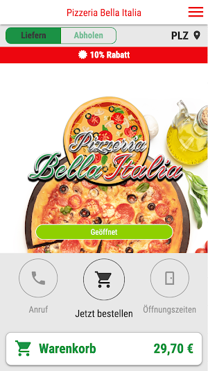 Pizzeria Bella Italia Screenshot 0