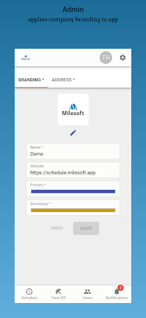 Milesoft Schedule Screenshot 0