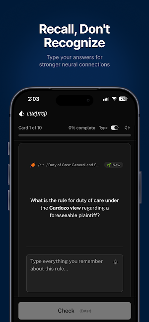 CuePrep Screenshot 2