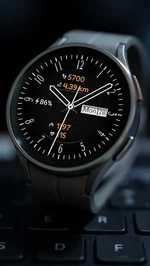 Analog Classic URX13 Watchface Screenshot 3