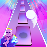 Sans FNF Undertale Tiles Hop