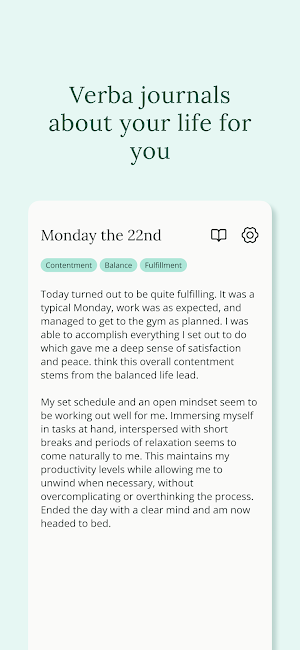 Therapy Mood Tracker: Verba Screenshot 3