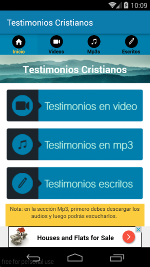 Testimonios Cristianos Screenshot 0
