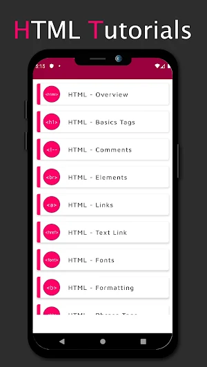 Learn HTML & Web Development Screenshot 3