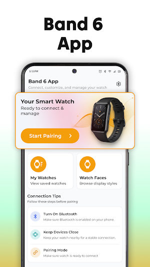 Huawei Band 6 App Screenshot 0