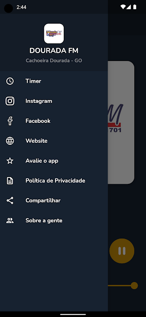 Dourada FM Screenshot 1