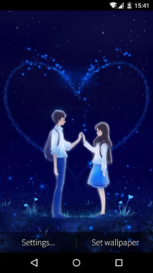 Love and Heart Live Wallpaper Screenshot 0