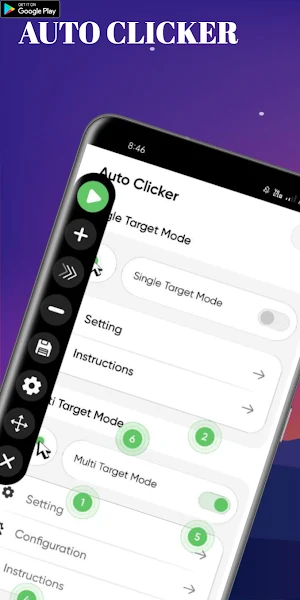 Auto clicker Auto tap Screenshot 0