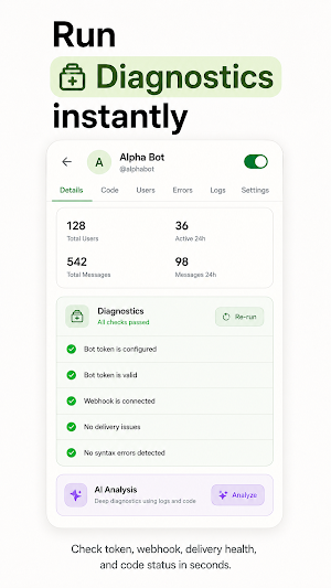 NxCreate: Build bots Screenshot 2