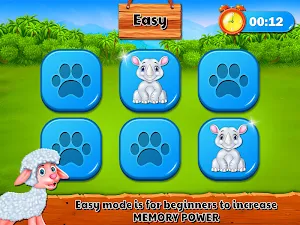 Animal Memory Match Screenshot 2