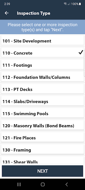 SLC Building Inspections App Screenshot 3