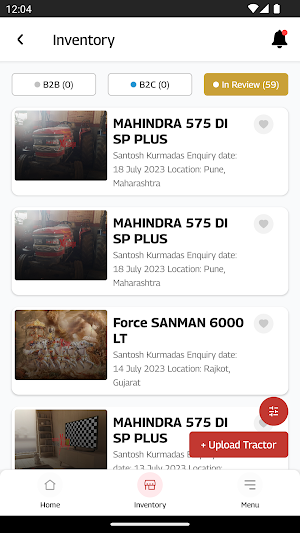 Mahindra Tractors X-Change Screenshot 1
