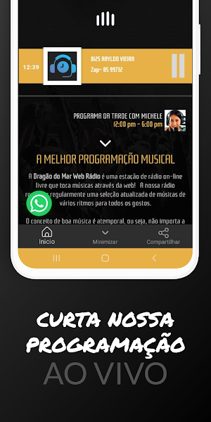 Dragão do Mar Web Rádio Screenshot 3