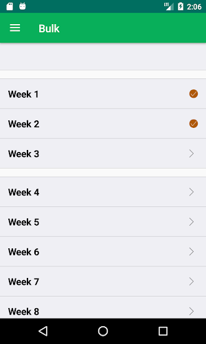 90 Day Workout Tracker Body Bu Screenshot 2
