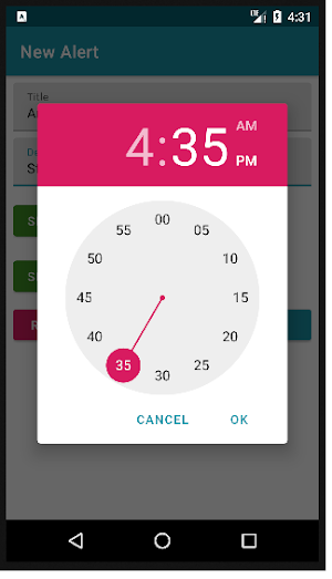 Work Alert Screenshot 2