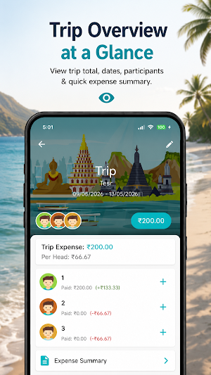 Trip Expense Manager Screenshot 3