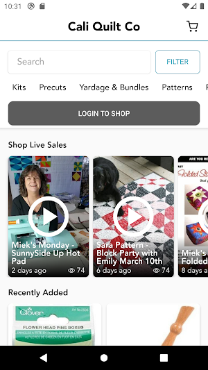 Cali Quilt Co Screenshot 1