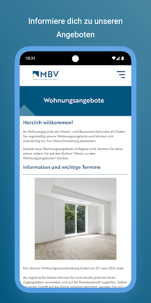 MBV Verlosung Screenshot 0