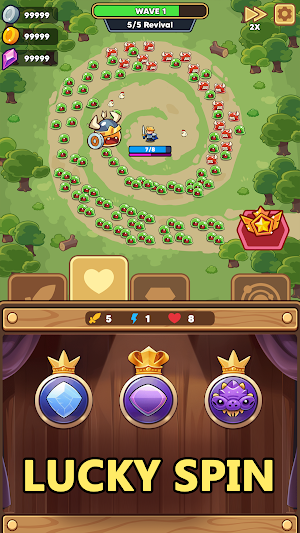 Fortress Frenzy: Idle TD Game Screenshot 1