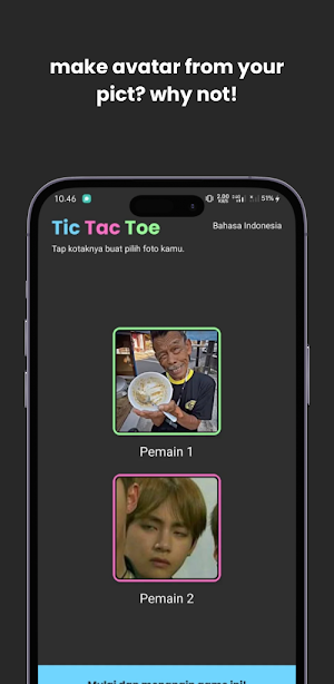 Tic Tac Toe - Tic Tac Face Screenshot 2