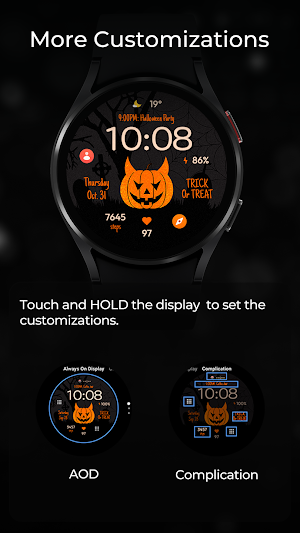 TVV Halloween 2 Watch Face Screenshot 3