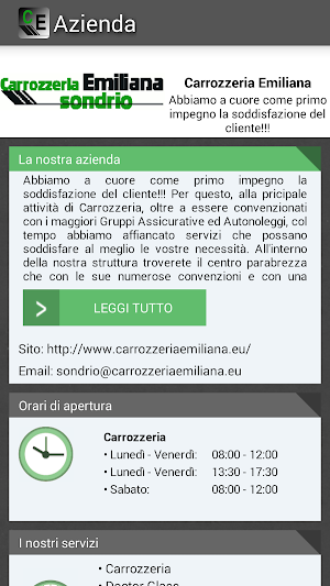 Carrozzeria Emiliana Screenshot 1