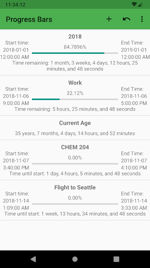 ProgressBars Screenshot 0