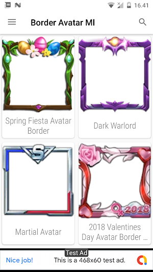 Border Avatar Keren Screenshot 0