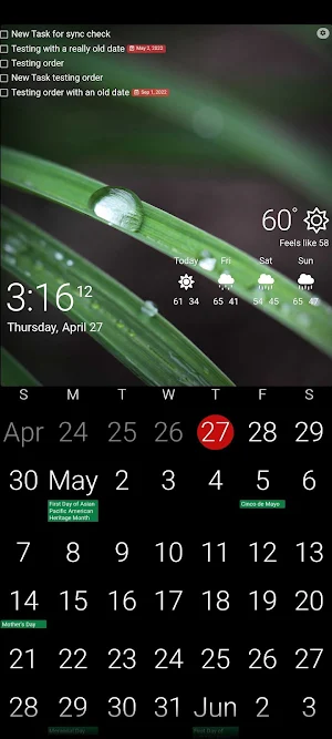 DAKboard Screenshot 2