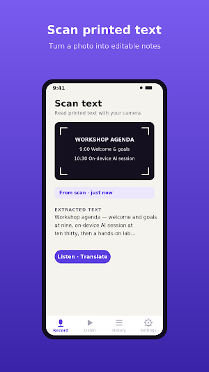 Sonelle: Voice to Text & TTS Screenshot 3