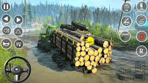 Snow Mud Truck Runner Offroad Screenshot 2
