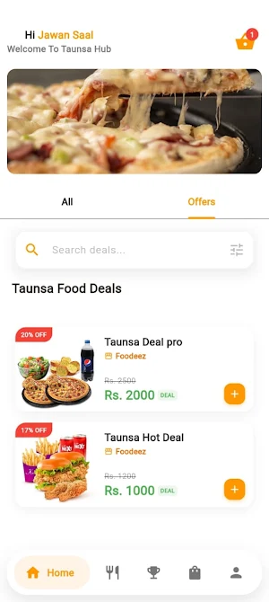 Taunsa Hub: Food Delivery Screenshot 2