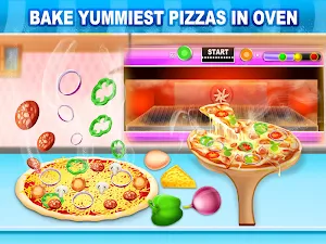 Pizza Restaurant Cashier: Fast Food Maker Games Screenshot 2