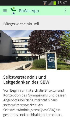 Gymnasium Bürgerwiese Dresden Screenshot 0
