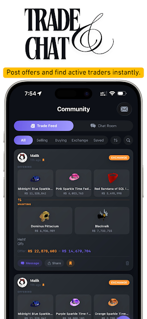 Tradex - Limited Tracker Screenshot 2