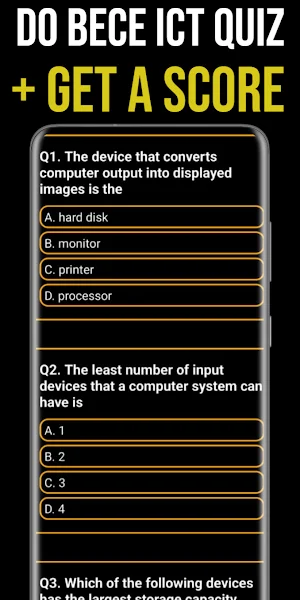 BECE ICT Past Questions JHS 3 Screenshot 3