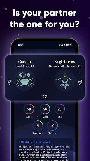 Horoscope and Astrology Screenshot 0