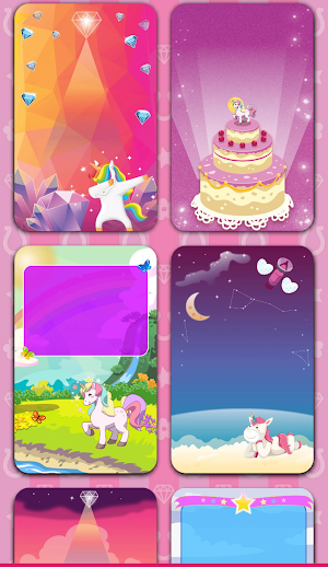 Unicorn Invitations Cards Screenshot 1