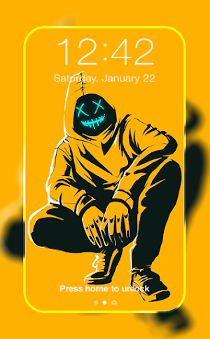 LED Mask Anime Wallpaper Screenshot 3