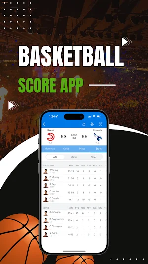 NBA Bite : NBA Live Streaming Screenshot 1