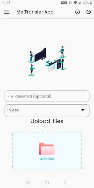 Me Transfer -File transfer app Screenshot 0