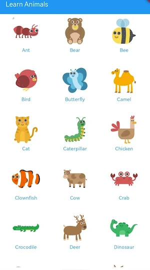 Learn Animals (Voiced) Screenshot 0